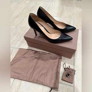 Gianvito Rossi 85 Napa Leather pumps size 36.5